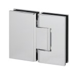 CV1E380, Adjustable 180 Degree Glass to Glass Hinge for Shower Door